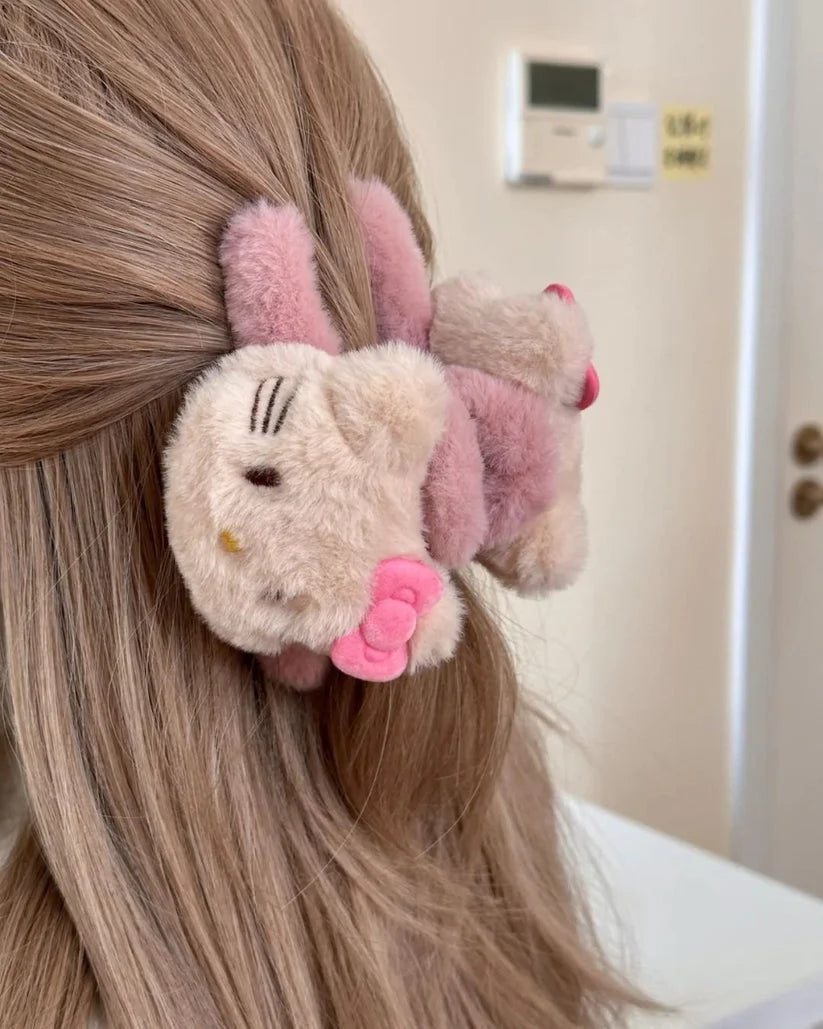 Hellokitty Premium Plushie Claw Clip (No of product 1)