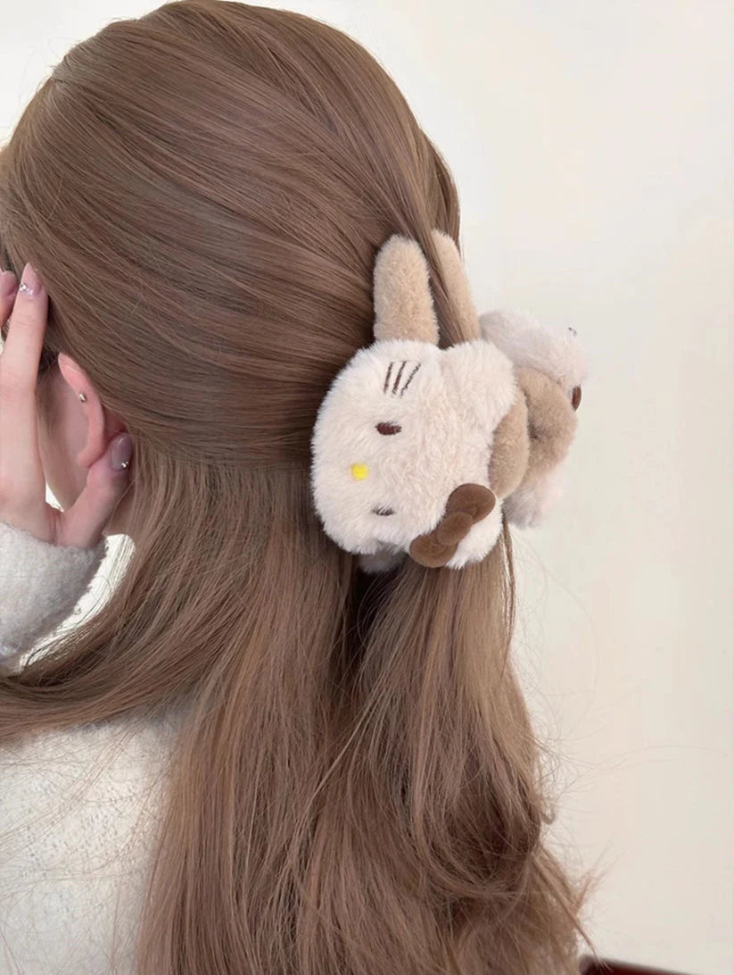 Hellokitty Premium Plushie Claw Clip (No of product 1)