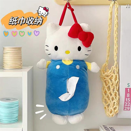 Hello Kitty Plush Tissue Holder Buddy