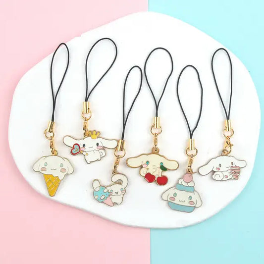 Sanrio Cinnamoroll Dessert Dangles Metal Charm